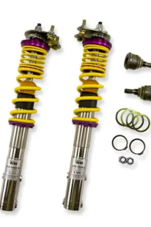 KW Coilover Kit V3 Ford Mustang incl. GT and Cobra; front coilovers only Crafted