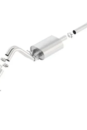 Direct From Manufacturer Borla Touring Cat Back 15-16 Chevy Suburban 5.3L V8 2.75in, 2.25in Dual Same Side Exit 4in Tips