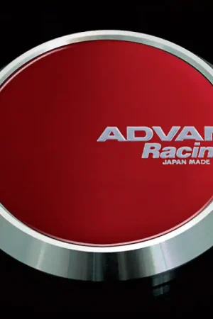 Advan 63mm Flat Centercap - Candy Red Place Order