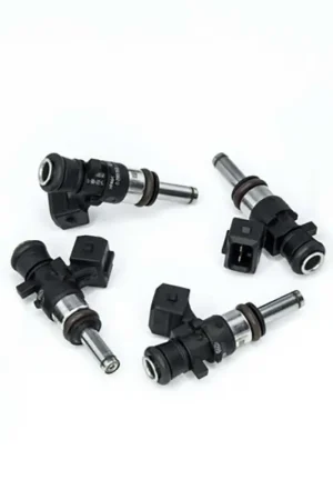 Deatschwerks Bosch EV14 Universal 40mm Compact Matched Set of 4 Injectors 1250cc (Extended Nozzle) Holiday Sale
