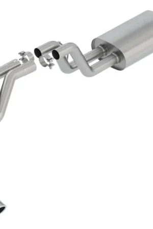 Borla 2019 Ford Ranger XL/XLT/Lariat 2.3L 2/4WD WB S-Type Catback Exhaust w/ Dual Chrome Tips Worldwide Shipping