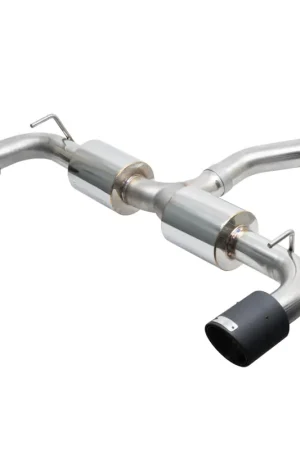 Last Chance Injen 19-22 Hyundai Veloster N L4 2.0L Turbo Performance SS Axle Back Exhaust System - Carbon Tips