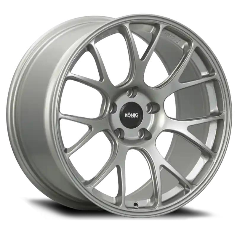 Konig Forged F1M 18X9 5X112 ET42 Ash Silver Knurled Bead Money Back Guarantee