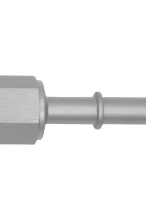 Modern DeatschWerks 6AN Female Flare Swivel to 5/16in Male EFI Quick Disconnect - Anodized DW Titanium