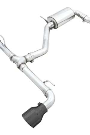 Secure Checkout AWE 2022 VW GTI MK8 Touring Edition Exhaust - Diamond Black Tips