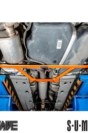 SUMMIT Rear Lower Big 6-Point Back Exhaust Tunnel Body Chassis & Subframe Axle Bush Tie Bar Brace for VW Golf MK5 & 6 GTI 2005 to 2012 V-G6-S39 Fresh Stock