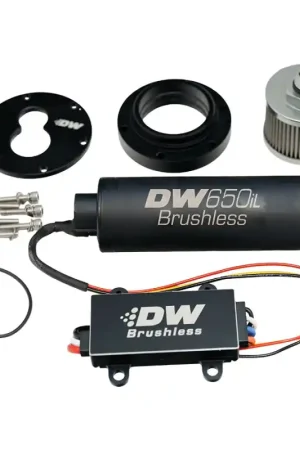 Exclusive DeatschWerks 3.5L Module Surge Tank In-Tank Pump Adapter w/ DW650iL Brushless/Controller 440lph Pump
