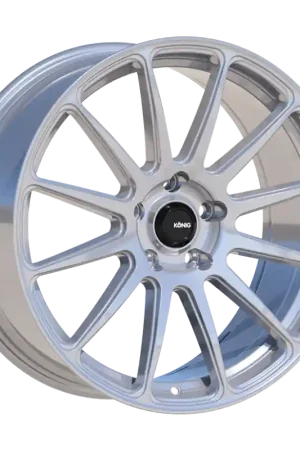 Konig Aeris 18x8 5x114.3 ET40 Steel Silver Wheel Luxury