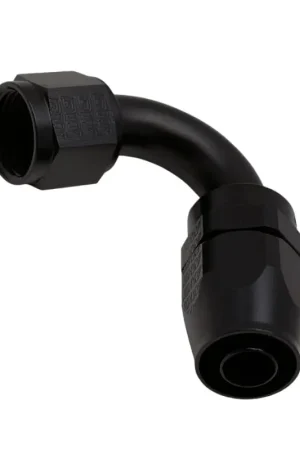 Best Seller DeatschWerks 10AN Female Flare Swivel 120-Degree Hose End CPE - Anodized Matte Black