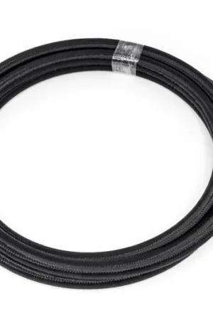 Affordable DeatschWerks 6AN Black Nylon Braided PTFE Hose 10 Feet
