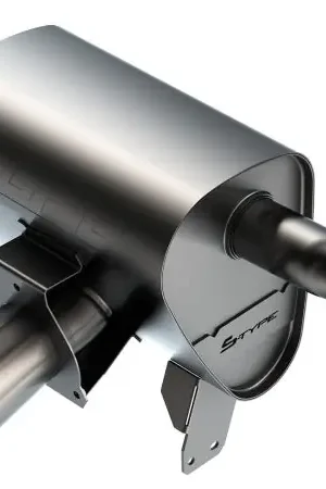 Borla 15-22 Can-Am Maverick X3 900cc Triple Turbo Manifold-Back Exhaust S-Type Muffler -Black Coated Save Now