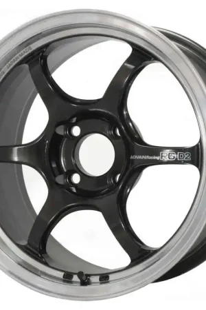 Buy Online Advan RG-D2 15X8.0 / +35 / 4-100 / Machining & Black Gunmetallic