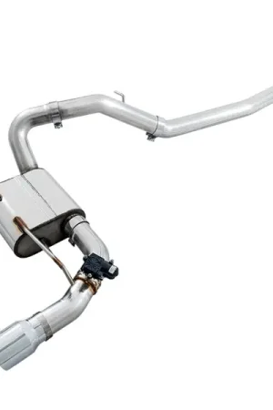 Bulk Order AWE Tuning Ford Focus RS SwitchPath Cat-back Exhaust - Chrome Silver Tips