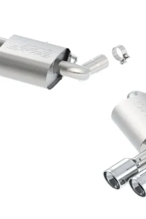 Limited Edition Borla 2016 Chevy Camaro 6.2L AT/MT S-Type Rear Section Exhaust w/o Dual Mode Valves