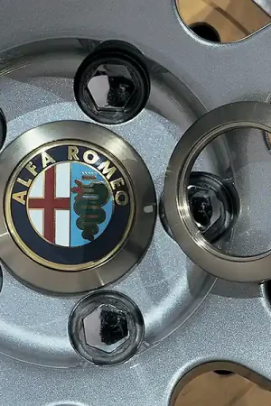 Buy Today Advan 65mm Alfa Romeo Centercap Adapter Ring - Silver Alumite