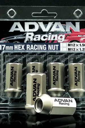 Professional Grade Advan Lug Nut 12X1.5 (Champagne Gold) - 4 Pack