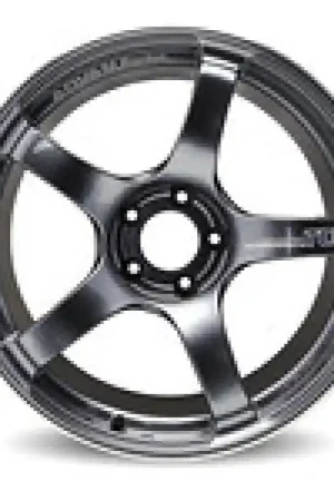 Advan TC4 18x10 +25 5-114.3 Racing Gunmetallic and Ring Wheel Worldwide Shipping