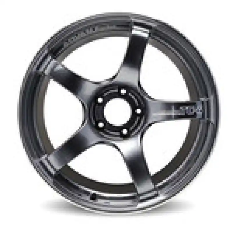 Advan TC4 18x10 +25 5-114.3 Racing Gunmetallic and Ring Wheel Worldwide Shipping