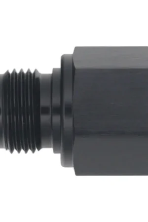 Free Returns DeatschWerks 10AN Female Flare to 8AN Male Flare Reducer - Anodized Matte Black