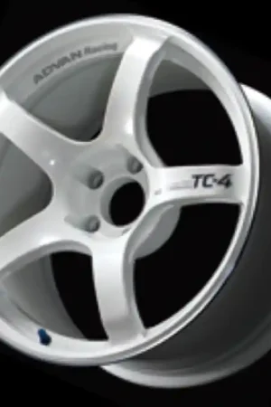 Top Rated Advan TC4 16x7.0 +44 5-114.3 Racing White Metallic & Ring Wheel