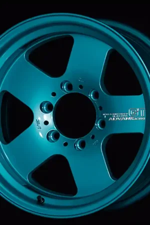 Super Sale Advan GT Heavy 17X8.0 +20 6x139.7 Racing Turquoise Wheel