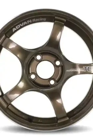 Advan TC4 15x8 +38 4-100 Umber Bronze Metallic And Ring *Min Order Qty of 20* Buy Direct