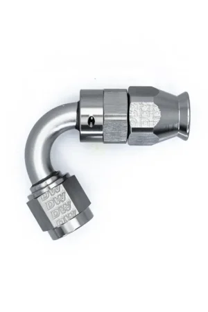 DeatschWerks 6AN Female Flare Swivel 120-degree Hose End - PTFE Professional Grade