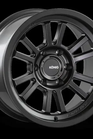 Konig HT1 17X8.5 6X139.7 ET-6 6X139.7 Matte Black Sale