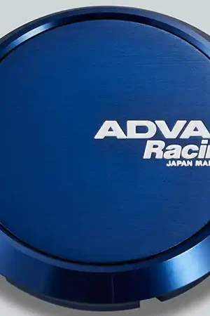 Advan 63mm Flat Centercap - Blue Anodized Money Back Guarantee
