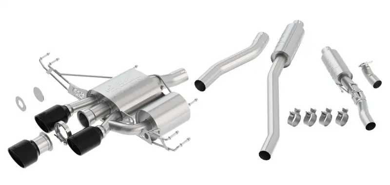Borla 17-18 Honda Civic Type-R FK8 ATAK Cat-Back Exhaust w/ Ceramic Black Tips Affordable