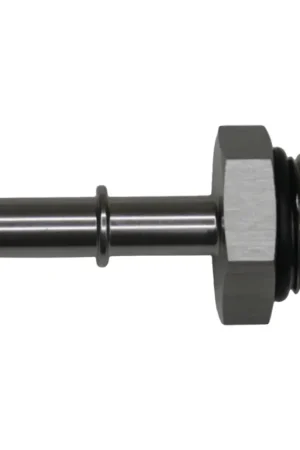 Buy Today DeatschWerks 8AN ORB Male to 5/16in Male EFI Quick Connect Adapter - Anodized DW Titanium