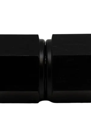 DeatschWerks 8AN Flare Female Swivel to 8AN Flare Female Swivel - Anodized Matte Black Exclusive