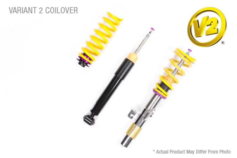 KW Coilover Kit V2 Honda Civic (all excl. Hybrid) w/ 14mm (0.55) front strut lower mounting bolt Super Sale