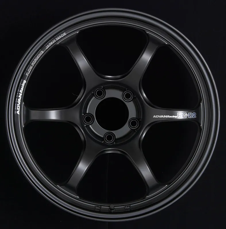 Best Seller Advan RG-D2 18x9.5 +35 5-114.3 Semi Gloss Black Wheel