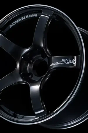 Advan TC4 18x9.5 +12 5-114.3 Racing Black Gunmetallic and Ring Wheel Buy Today