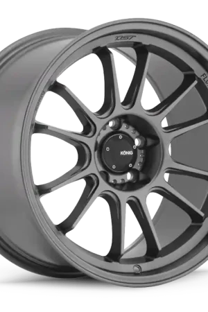 Konig Hypergram 19X9.5A 5X114.3 ET35 Matte Grey Flow Formed Next Day Delivery