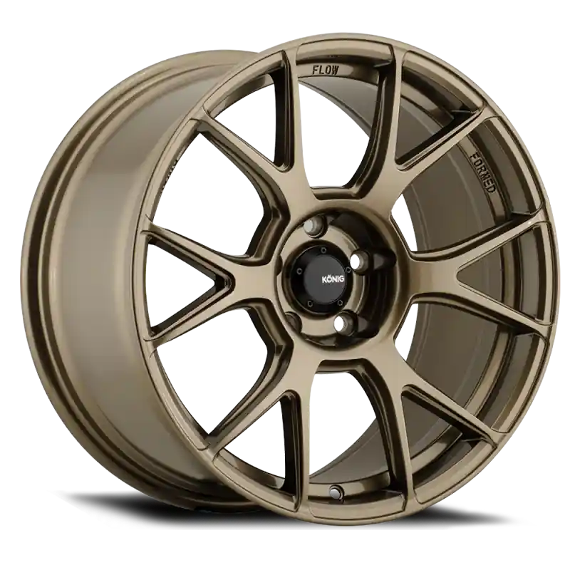 Free Returns Konig Ampliform 18x8.5 5x112 ET43 Gloss Bronze