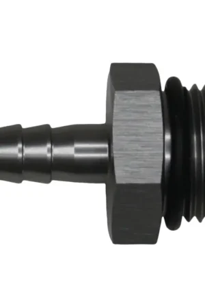 DeatschWerks 10AN ORB Male to 5/16in Male Triple Barb Fitting (Incl O-Ring) - Anodized DW Titanium Popular