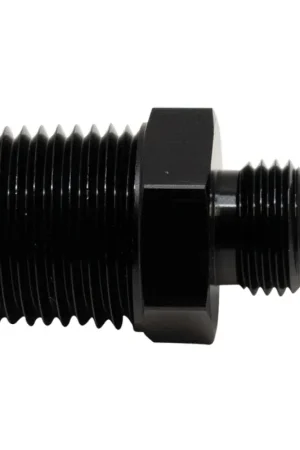 DeatschWerks 6AN Male Flare to 1/2in Male NPT Adapter - Anodized Matte Black Cheap