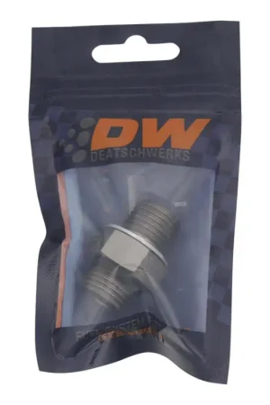 DeatschWerks 6AN ORB Male To 14 X 1.5 Metric Male (Incl O-Ring and Crush Washer) Free Returns