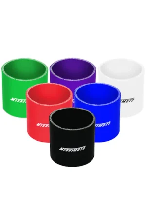 Mishimoto 2.5 Inch Black Straight Coupler While Supplies Last