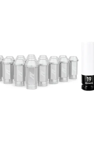 Brand New Mishimoto Aluminum Locking Lug Nuts M12x1.25 20pc Set Silver