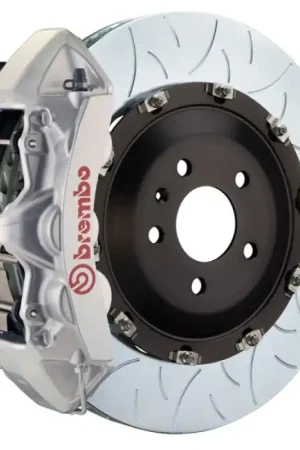 Brembo 09-15 7-Series Front GT BBK 6 Piston Cast 405x34 2pc Rotor Slotted Type3-Silver Order Now