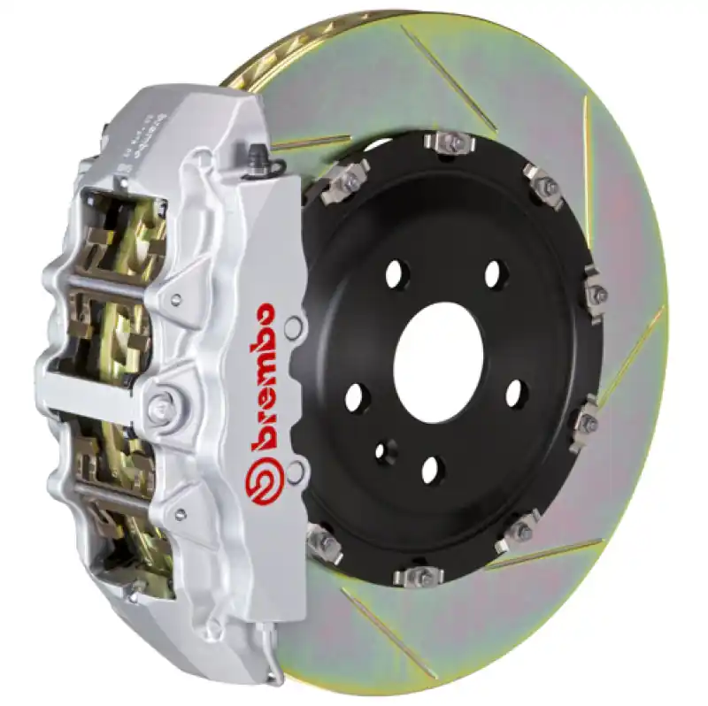 Brembo 05-13 Range Rover Sport Fr GT BBK 6Pist Cast 2pc 380x34 2pc Rotor Slotted Type1-Silver Buy Online