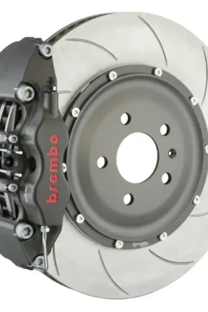 Brembo 16-23 Shelby GT350 PISTA Front Race BBK 4 Piston Billet 2pc380x34x6 5a 2pc Rotor T5-Clear HA Buy Direct