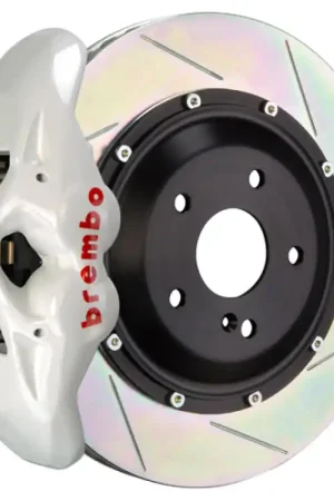 Brembo 12-16 991.1 C2 Rear GT BBK 4 Piston Cast 380x28 2pc Rotor Slotted Type1-White Latest