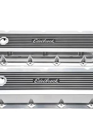One Day Deal Edelbrock Valve Cover Elite II Chevrolet 1965 and Later 396-502 Big Block V8 Polished