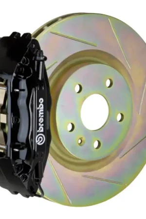 Brembo 12-16 FR-S Front GT BBK 4 Piston Cast 2pc 326 x30 1pc Rotor Slotted Type1-Black Holiday Sale