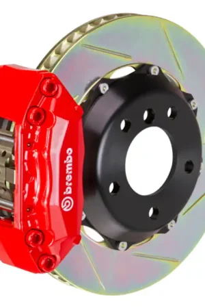 Brembo 04-11 RX-8 Front GT BBK 4 Piston Cast 2pc 328x28 2pc Rotor Slotted Type-1-Red Factory Price