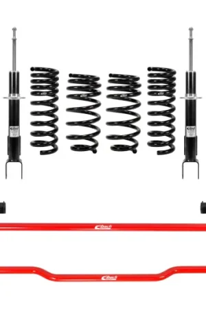 High Quality Eibach Pro-System-Plus Kit for 79-93 Ford Mustang/Cobra/Coupe FOX / 79-93 Mustang Coupe FOX V8 (Exc.